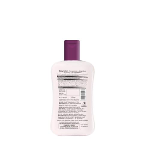 Galway Body Lotion with Pomegranate & Grape Seed Extract - Hydrating Moisturizer for Dry Skin | Perfect for Daily Use & After Shower