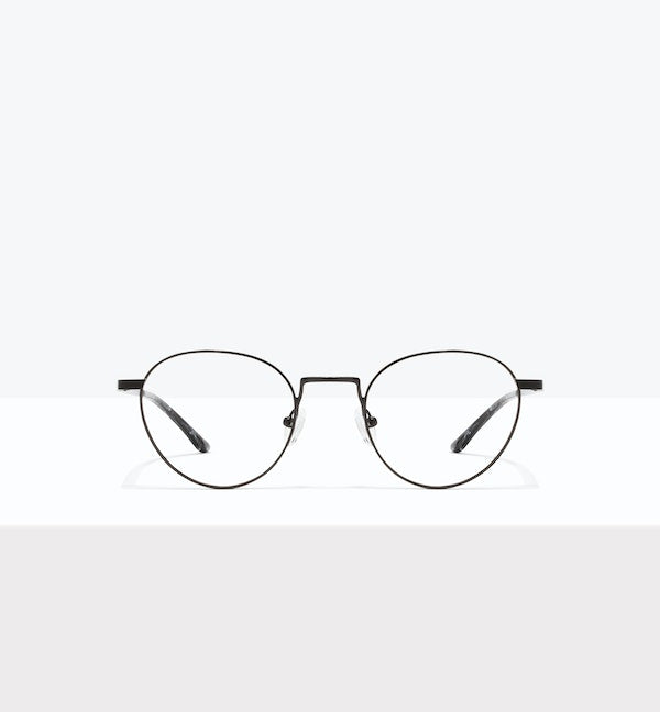 Stylish Rowan Eyeglasses for Men & Women - Lightweight Comfortable Glasses for Reading & Computer Use - Trendy Eyewear for Work, Study & Daily Wear