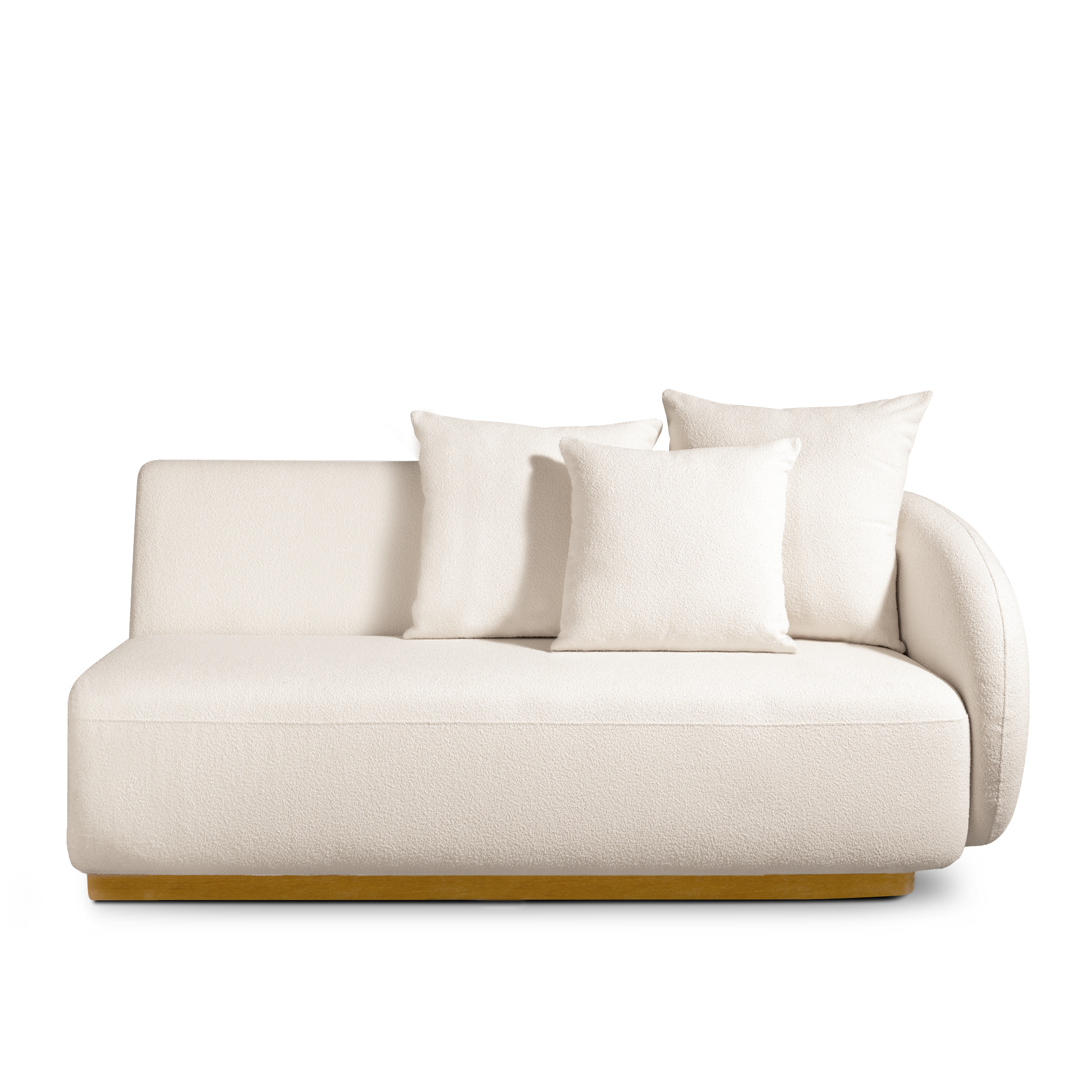 Como 2-Seater Sofa with Right Arm - Modern Living Room Furniture for Small Spaces | Perfect for Apartments, Studios & Cozy Homes