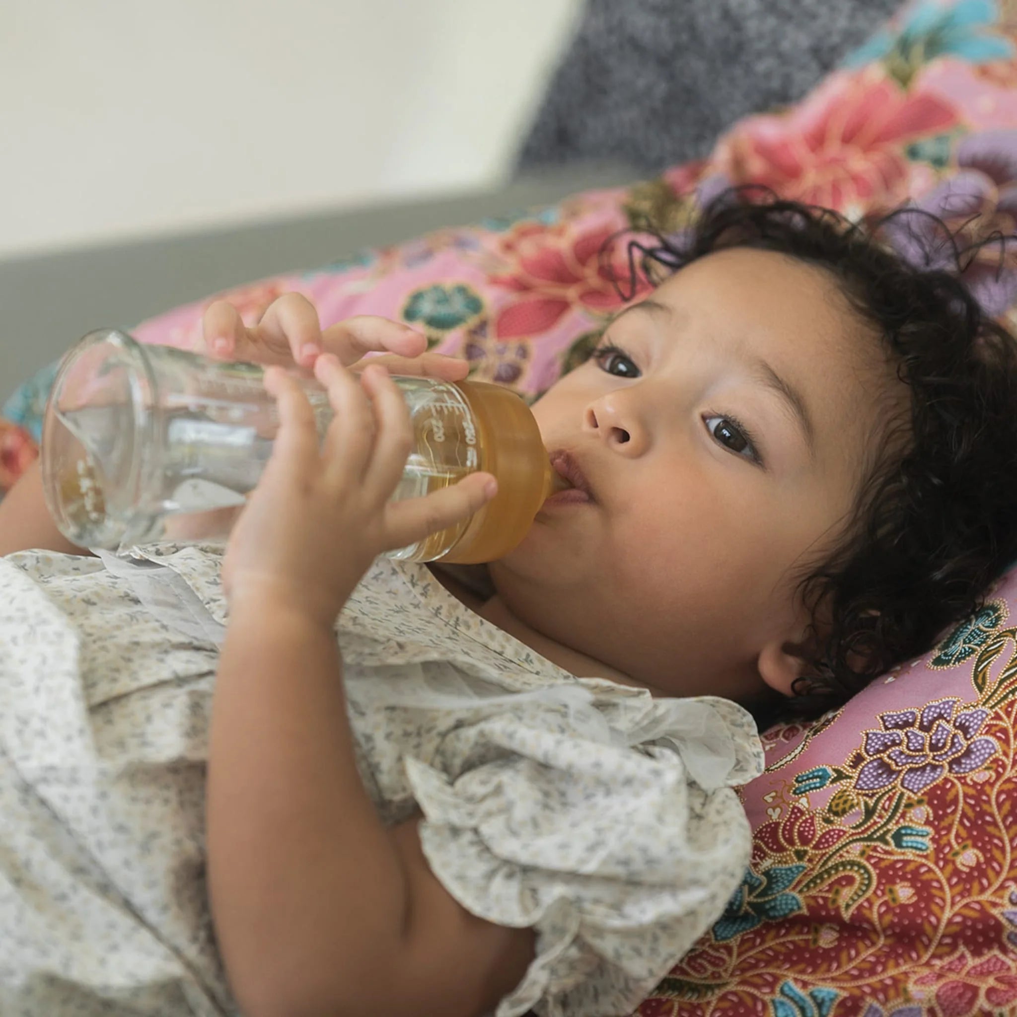Hevea Natural Rubber Wide Neck Baby Bottle Nipple - BPA-Free, Soft & Flexible for Comfortable Feeding - Perfect for Breastfed Babies & Transitioning to Bottle