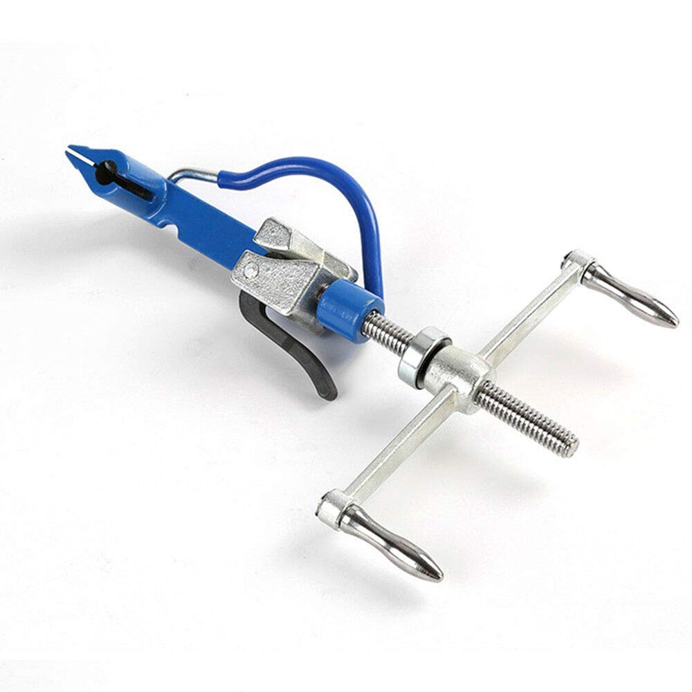 **AIWFL Heavy Duty Stainless Steel Strapping Tool Kit - Metal Banding Tightening & Cutting Plier for Hose Clamps, Cables, and Pipes | Industrial Packaging, Shipping, and Construction Use**