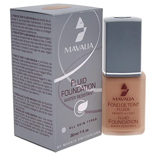 Mavala Fluid Foundation No.02 Beige-Rose 1oz - Lightweight Liquid Makeup for Flawless Coverage | Perfect for Daily Wear & Special Occasions