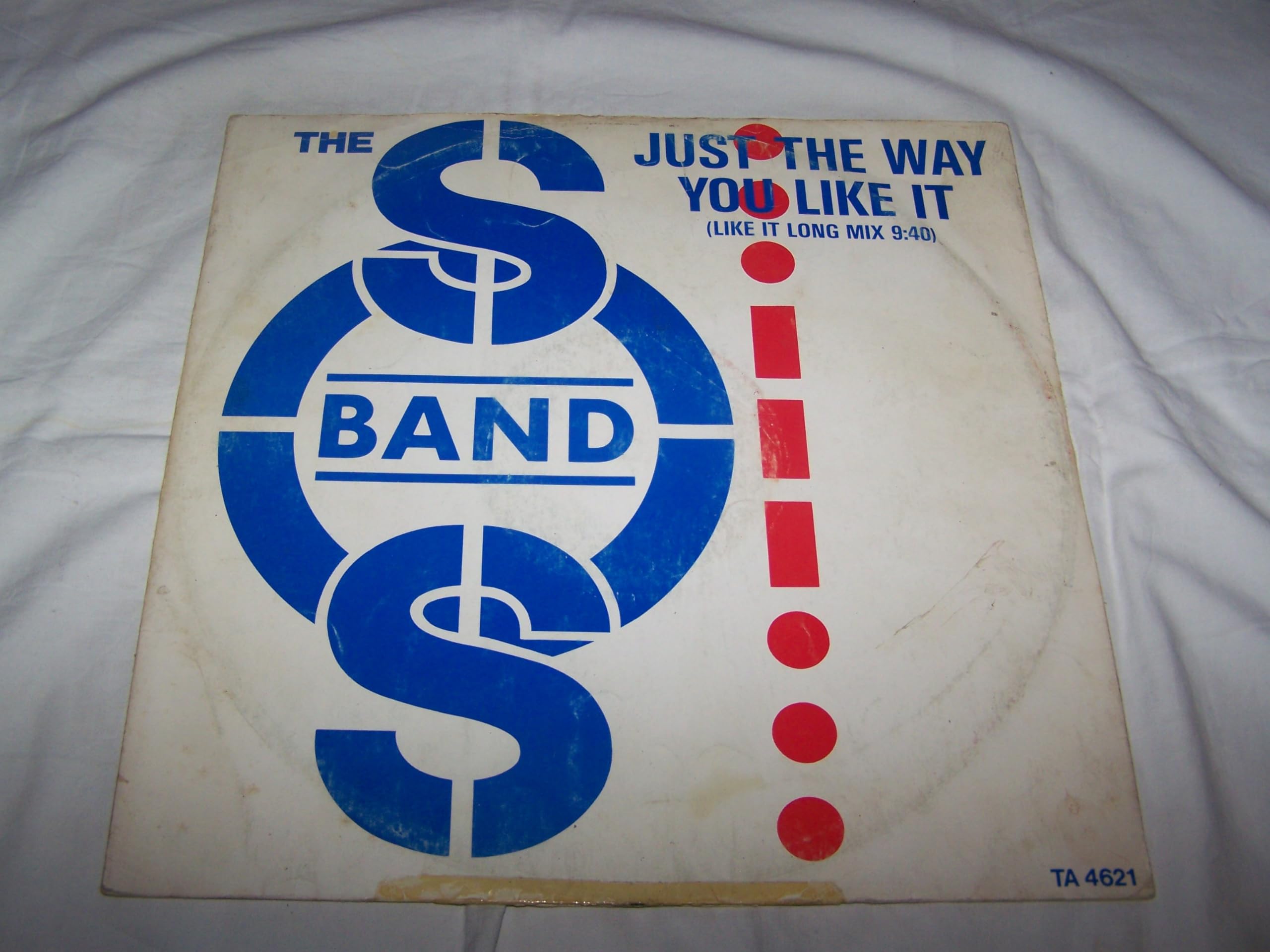 SOS Band - Just The Way You Like It Vinyl Record | Classic R&B Soul Music Album | Perfect for Collectors, Music Lovers & Retro Parties
