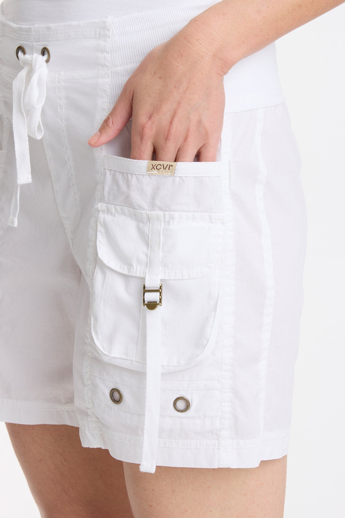 Felix Women's Short White Casual Summer Shorts - Perfect for Beach, Gym, and Everyday Wear