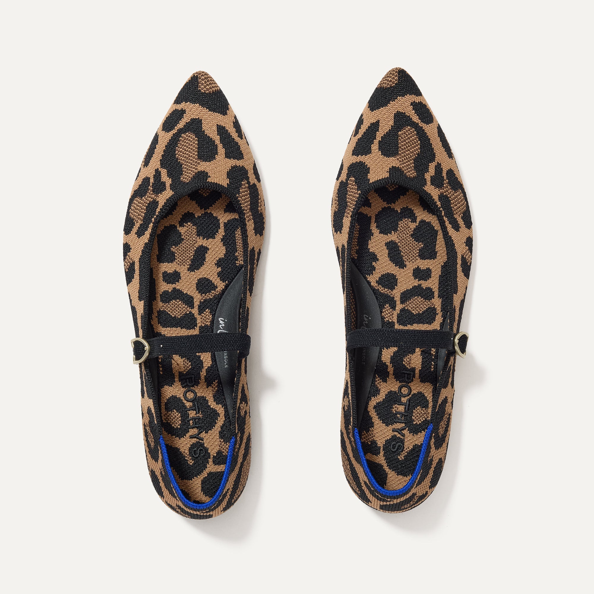The Point Mary Jane II Women's Comfortable Flats - Classic Ballet Shoes for Casual Wear, Work & Everyday Outfits