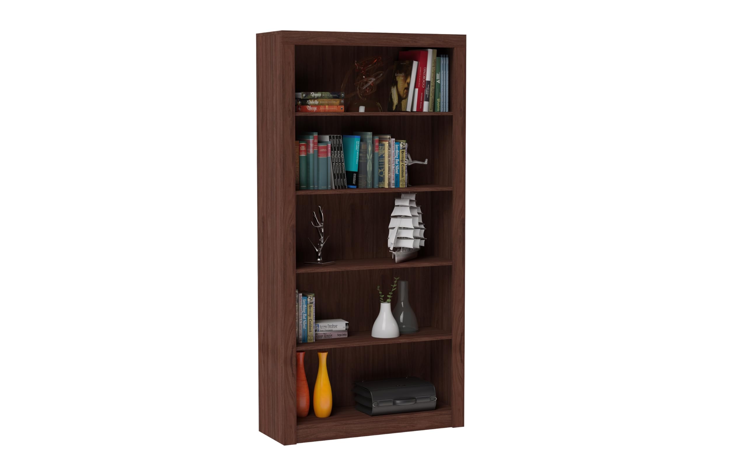 Mid Century Modern Bookshelf - 72
