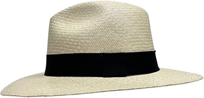 American Hat Makers Caracas Panama Fedora Hat for Women & Men - Stylish Sun Protection for Beach, Vacation & Outdoor Activities