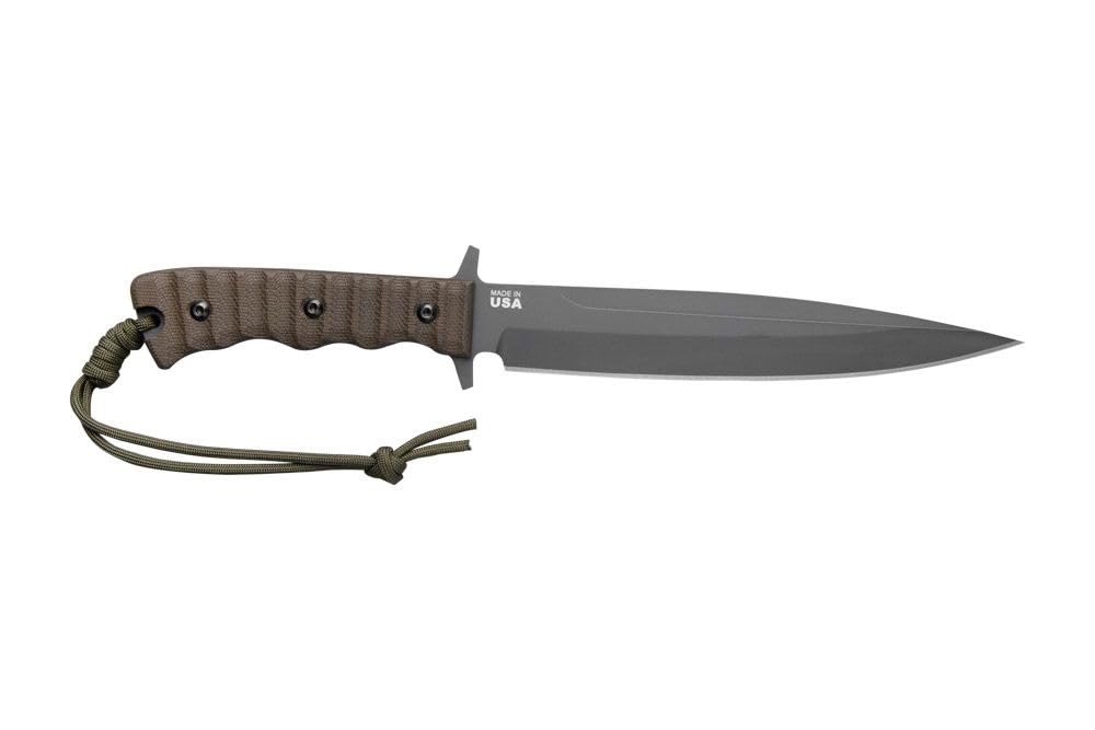 Tops Knives Wild Pig Hunter - High Carbon Steel Fixed Blade Hunting Knife for Outdoor, Camping & Survival - Perfect for Hunting, Skinning & Bushcraft