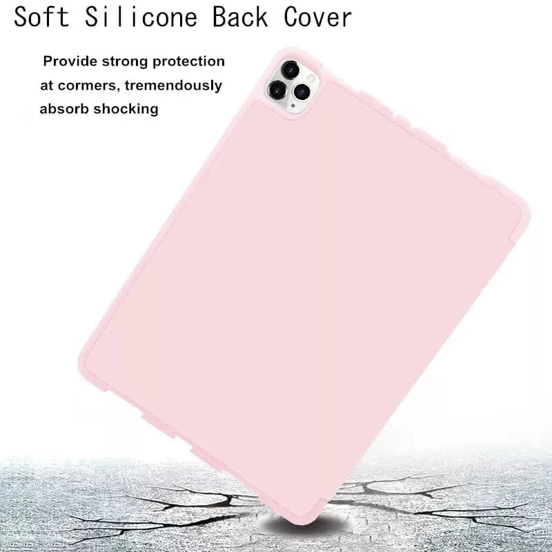 Shockproof TPU Case for iPad Mini 5th Generation (7.9 Inch) with Pencil Holder - Durable Protective Cover in Matcha Green | Perfect for Work, School & Travel
