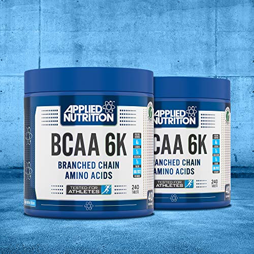 Applied Nutrition BCAA 6K 4:1:1 300 Capsules - Premium Branched Chain Amino Acids Supplement for Muscle Recovery & Growth - Ideal for Athletes, Bodybuilders & Fitness Enthusiasts