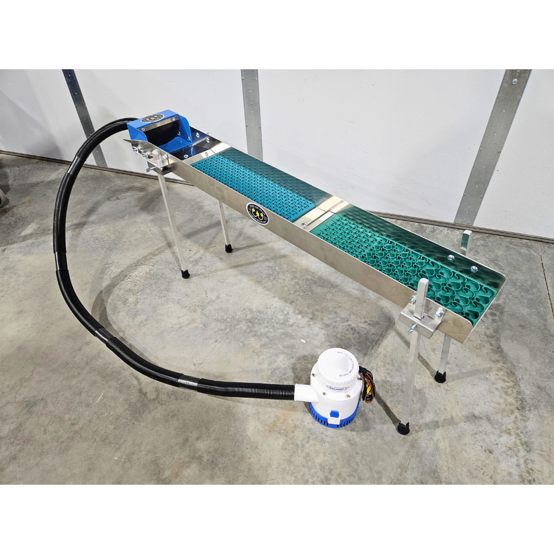 6x42 Power Sluice Micro/Combo Kit - Gold Prospecting Equipment for Stream & River Panning - Perfect for Outdoor Adventures & Treasure Hunting