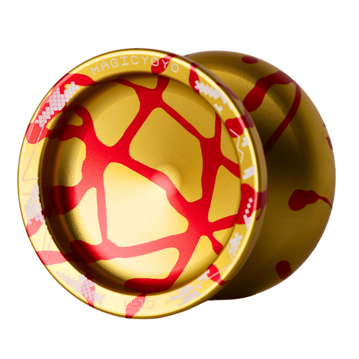 Magic YoYo V10 Professional Finger Spin Yo-Yo - Perfect for Beginners & Advanced Players - Great for Tricks, Competitions & Stress Relief