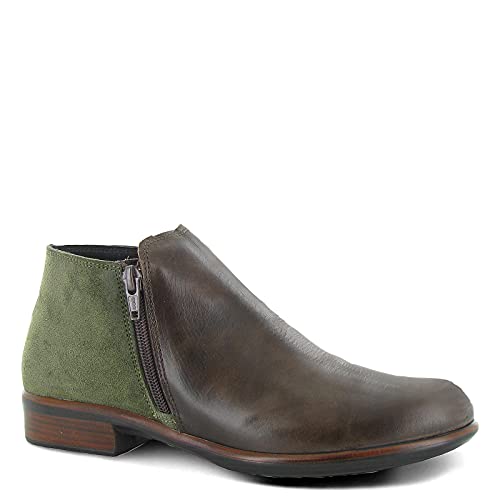 Pecan Brown Lthr/Oily Olive Suede