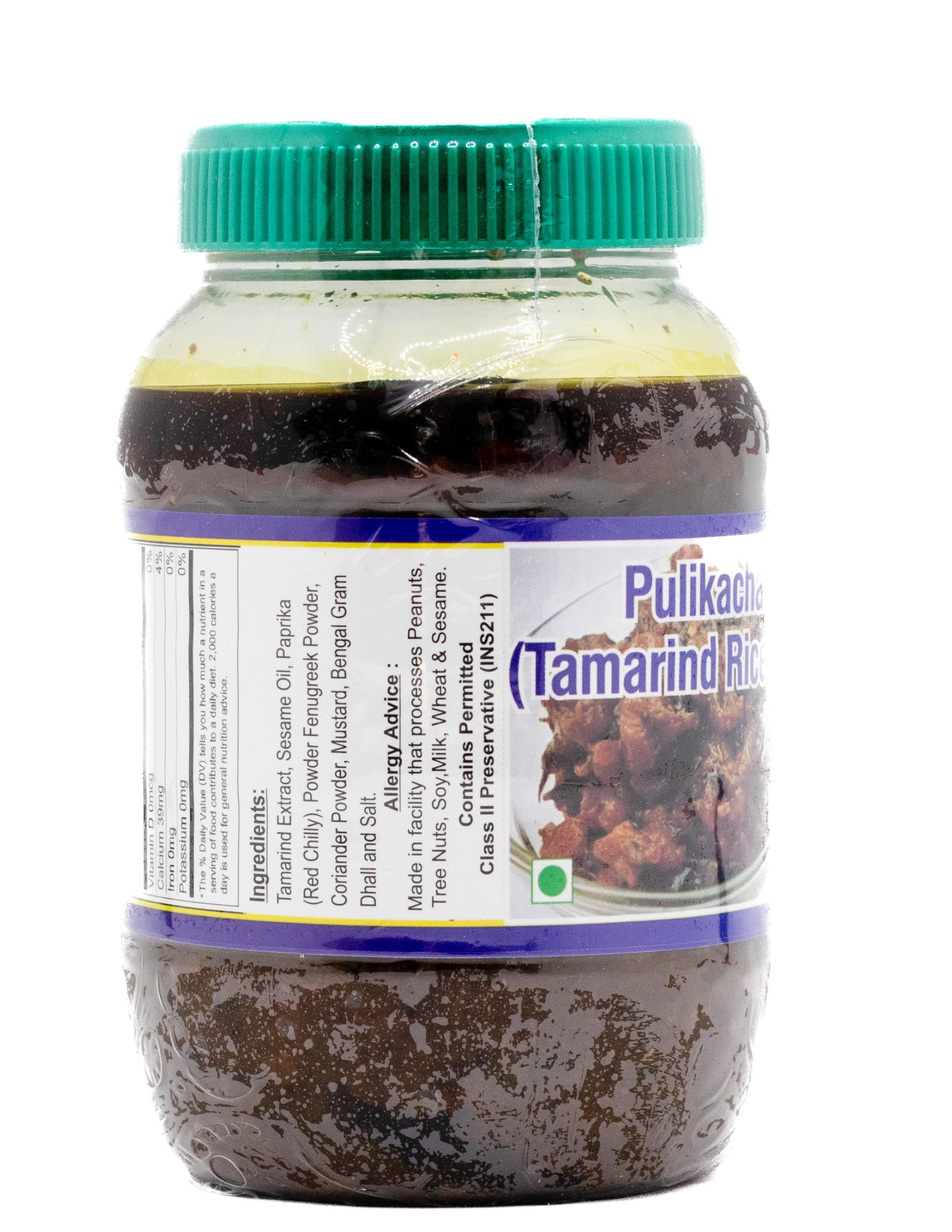 The Grand Sweets and Snacks (GSS) Authentic Pulikachal Tamarind Rice Mix - 2 Pack (500g Each) | Traditional South Indian Spice Blend for Quick Meals, Lunch Box & Party Snacks