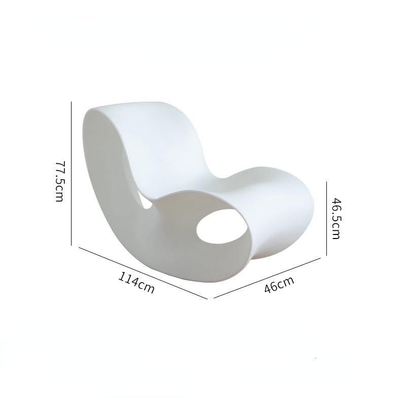 Luxury Designer Rocking Chair - Premium Quality Wooden Furniture for Living Room, Nursery & Outdoor Relaxation