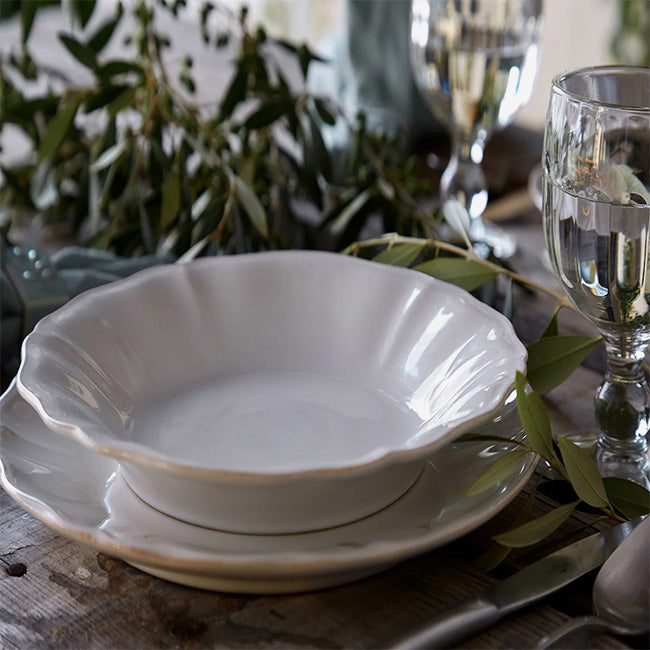 Costa Nova Alentejo Soup and Pasta Plate - Handcrafted Ceramic Dinnerware for Soups, Pasta & Salads | Perfect for Home Dining, Restaurants & Gifts