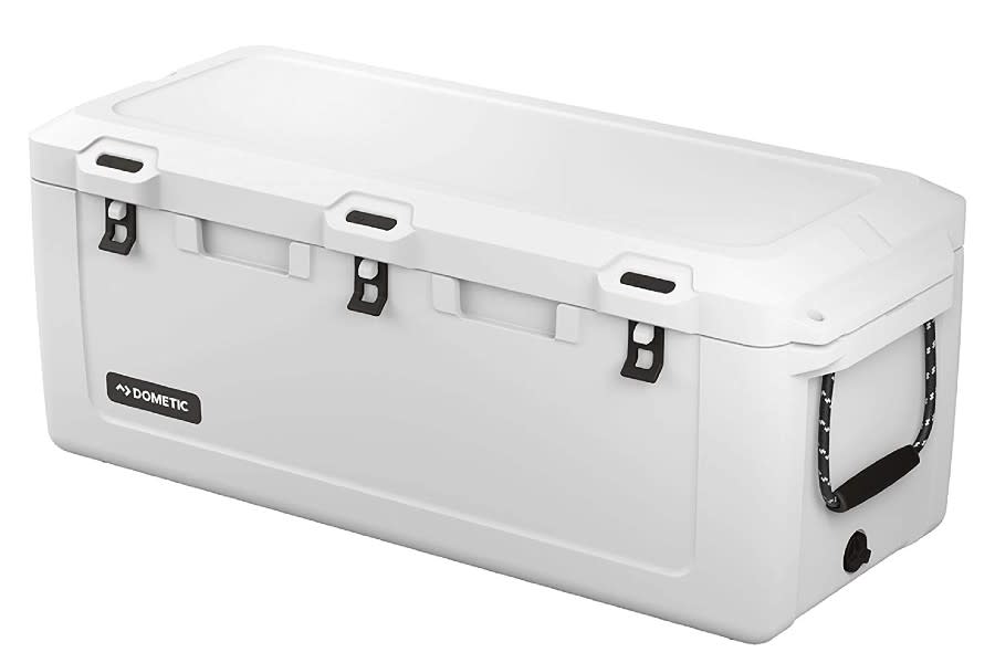 Dometic Patrol 105qt Portable Cooler - Heavy Duty Ice Chest for Camping, Fishing, Tailgating & Outdoor Adventures - High Performance Rotomolded Cooler with Superior Ice Retention