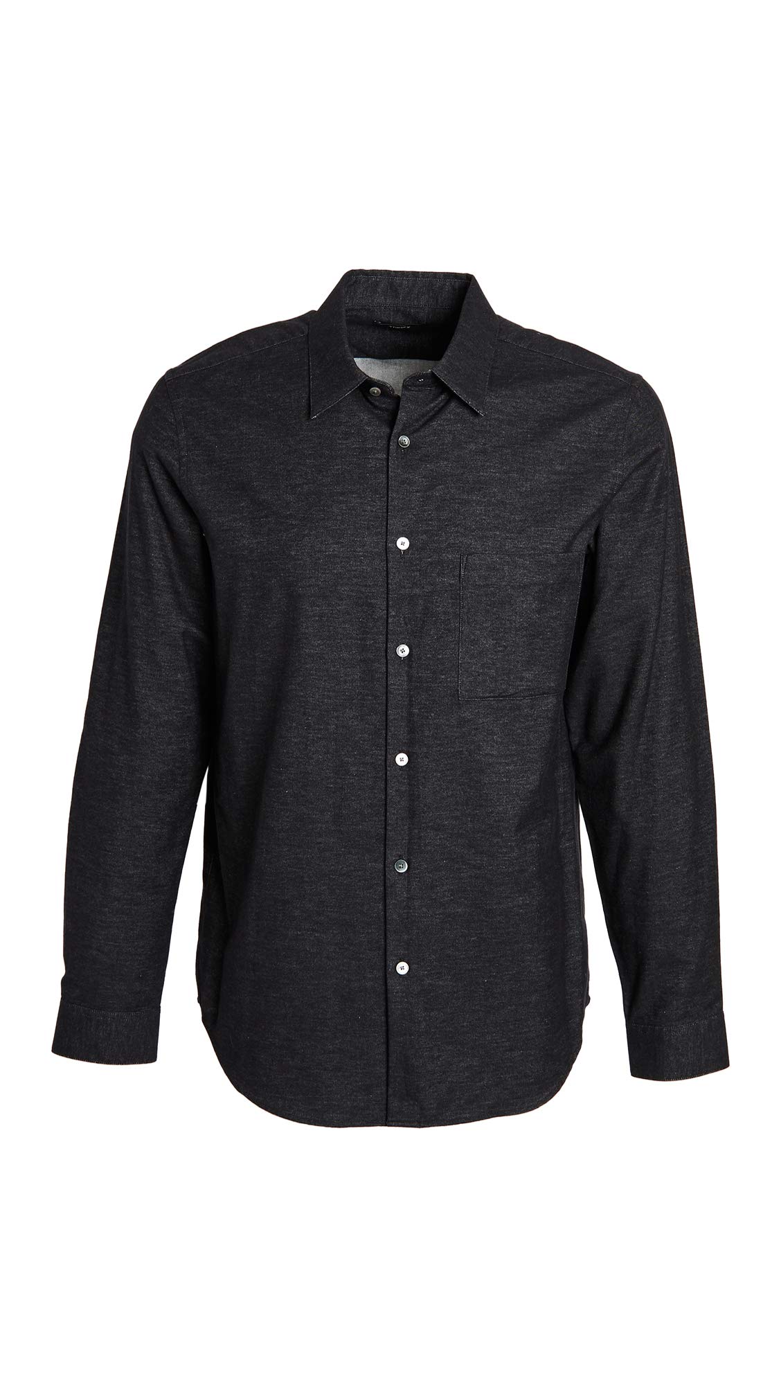 Theory Men's Irving Brushed Flannel Shirt - Soft Plaid Button Down for Casual & Business Wear - Perfect for Fall, Winter & Layered Outfits