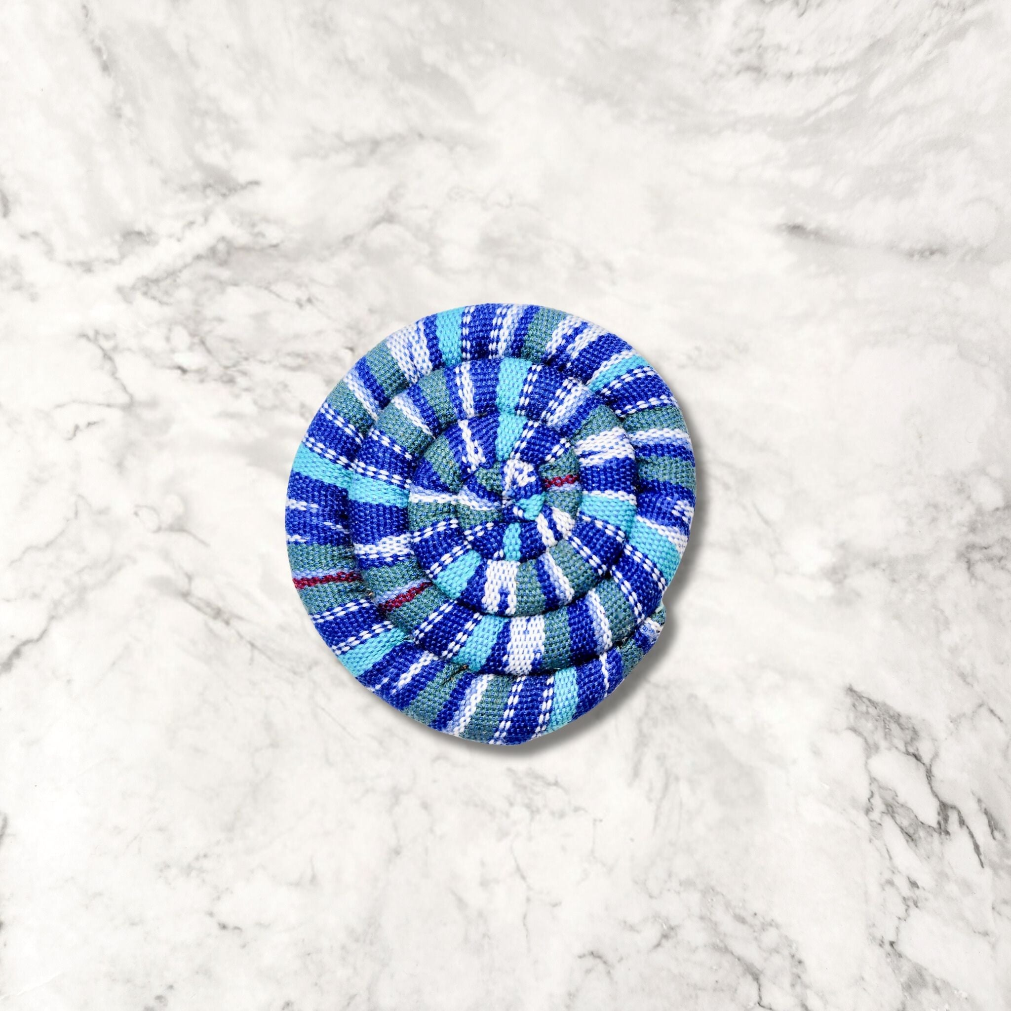 Premium Small Spiral Spiced Trivet - Heat Resistant Kitchen Decor for Hot Pots, Pans & Dishes - Perfect for Dining Tables, Countertops & Holiday Serving