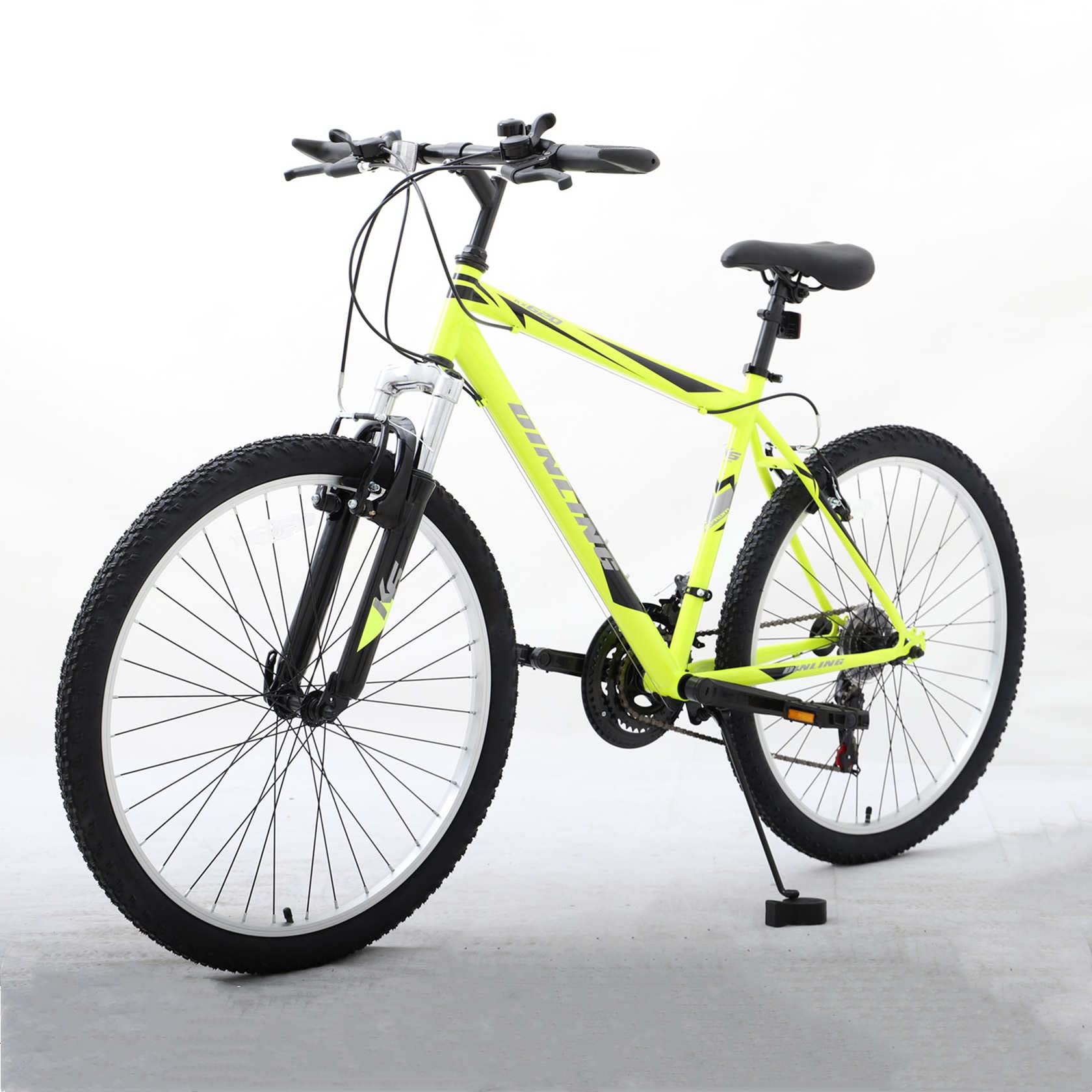 YUEBM 26 Inch Mountain Bike for Men & Women - Shimano 21 Speed Hybrid Road Bike - Comfortable Adult Bicycle for Outdoor Cycling, Commuting & Fitness