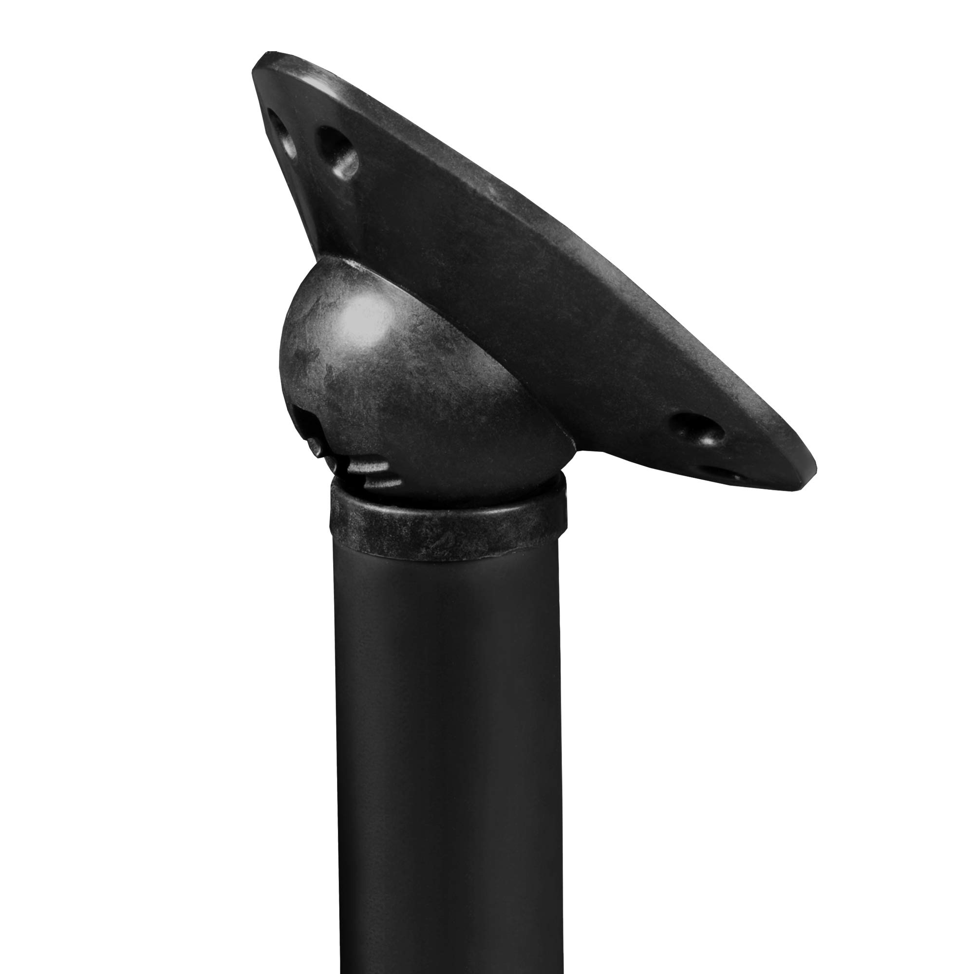 Kee Post Folding Table Legs (Set of 4) - Heavy Duty Adjustable Black Metal Legs for DIY Tables, Workbenches, and Crafting Projects - Perfect for Home Office, Garage, and Workshop Use