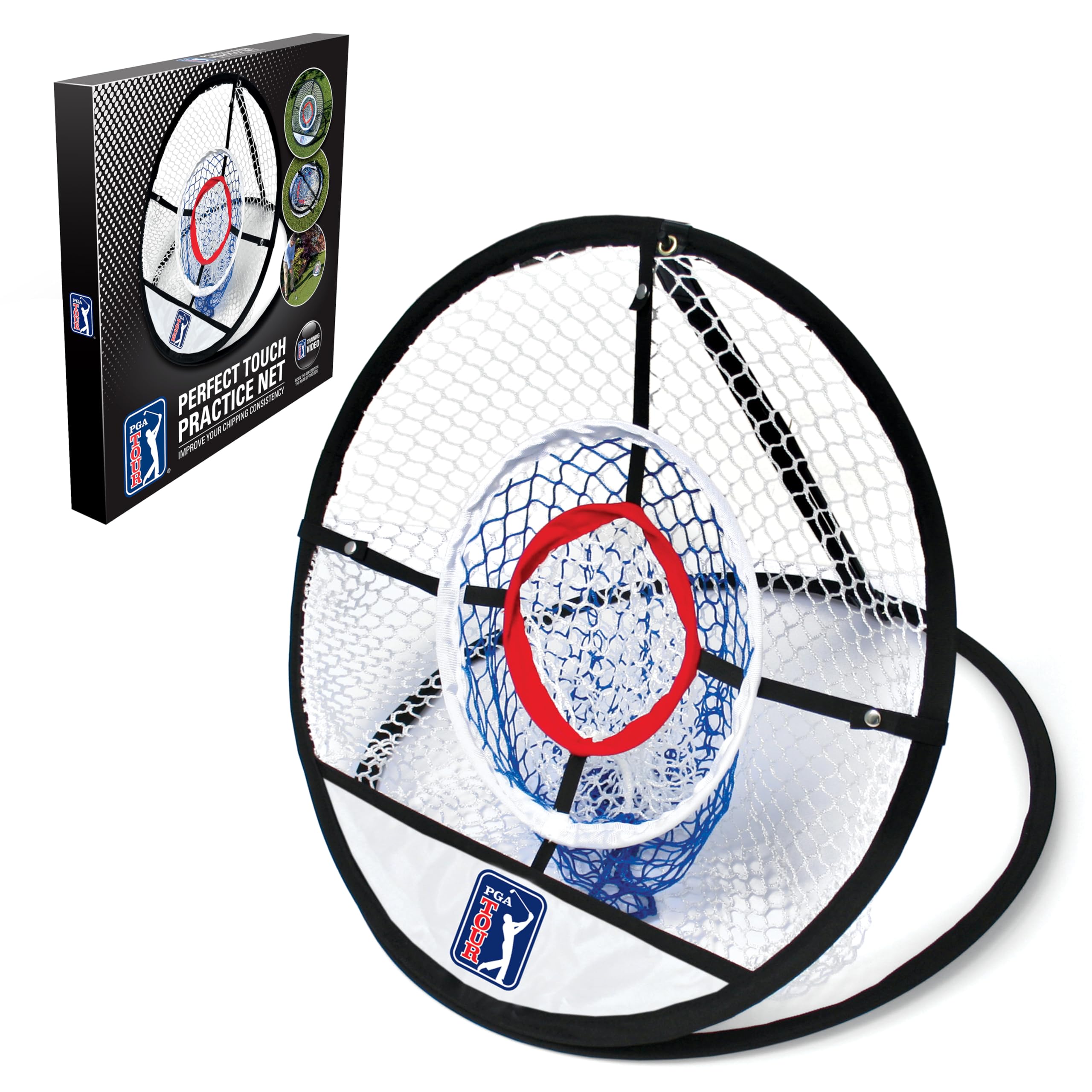 PGA Tour Touch Golf Training Aid - Improve Swing & Accuracy | Perfect for Driving Range & Backyard Practice