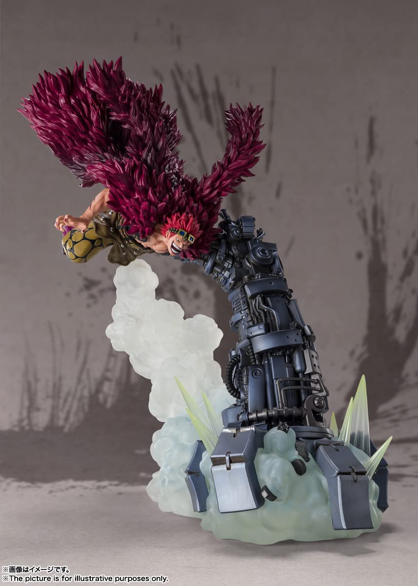 TAMASHII NATIONS One Piece Eustass Kid Battle of Monsters on Onigashima Action Figure - Bandai Spirits FiguartsZERO Collectible Statue for Anime Fans & Display Collection | Perfect for Home Decor, Office Display, and Anime Convention Showcase