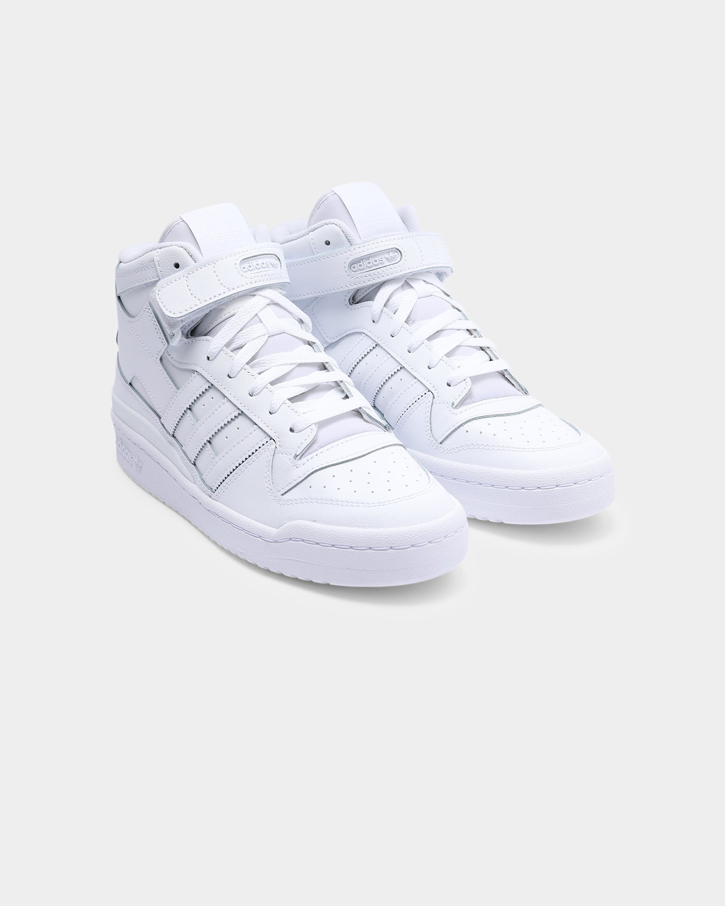 Adidas Men's Forum Mid Sneakers - Cloud White Basketball Shoes for Men | Stylish & Comfortable for Casual Wear, Sports & Street Fashion