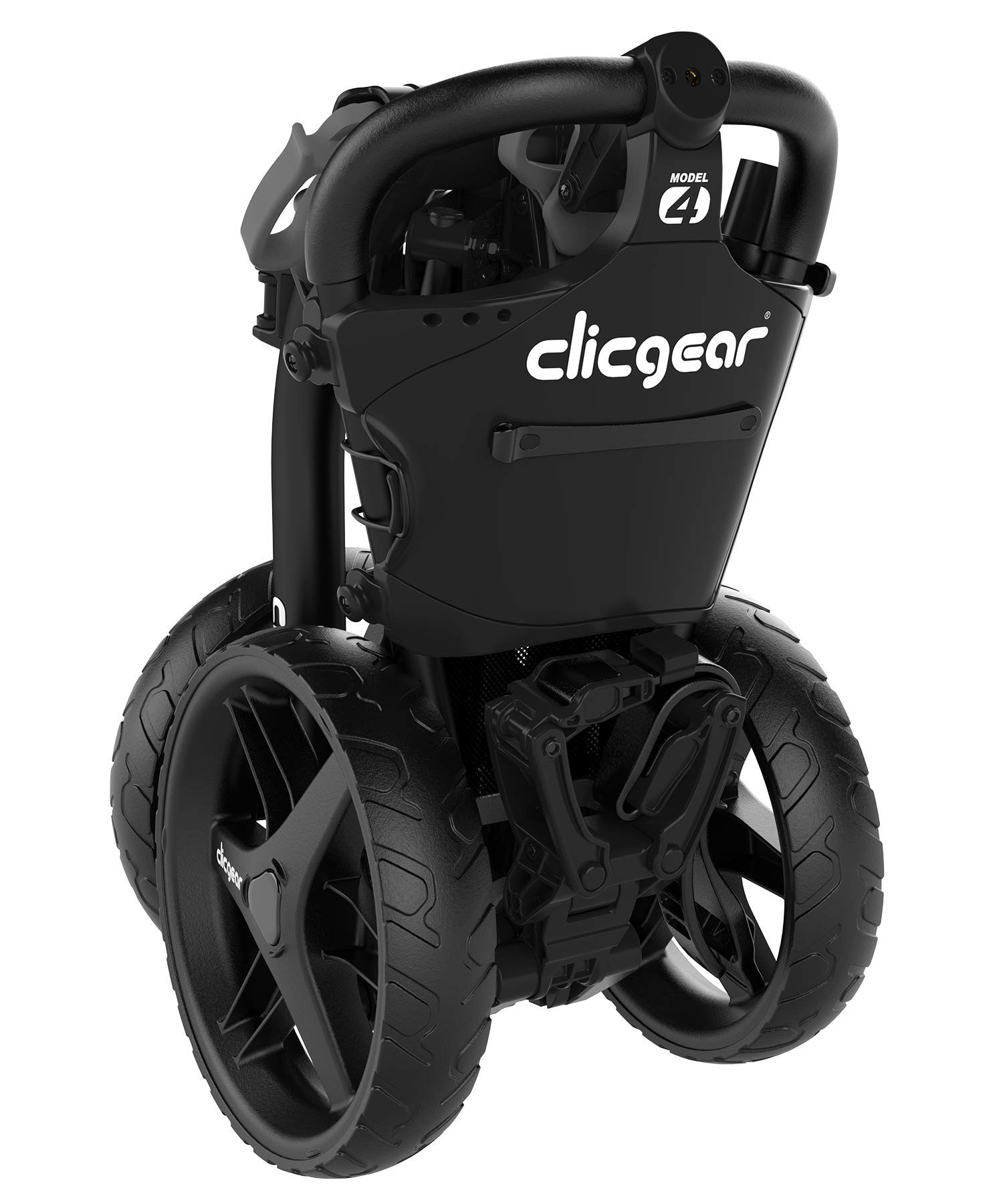 Clicgear Model 4.0 Golf Push Cart - 3-Wheel Foldable Walking Golf Cart for Men & Women | Lightweight & Durable | Perfect for Golf Courses, Driving Range & Outdoor Sports