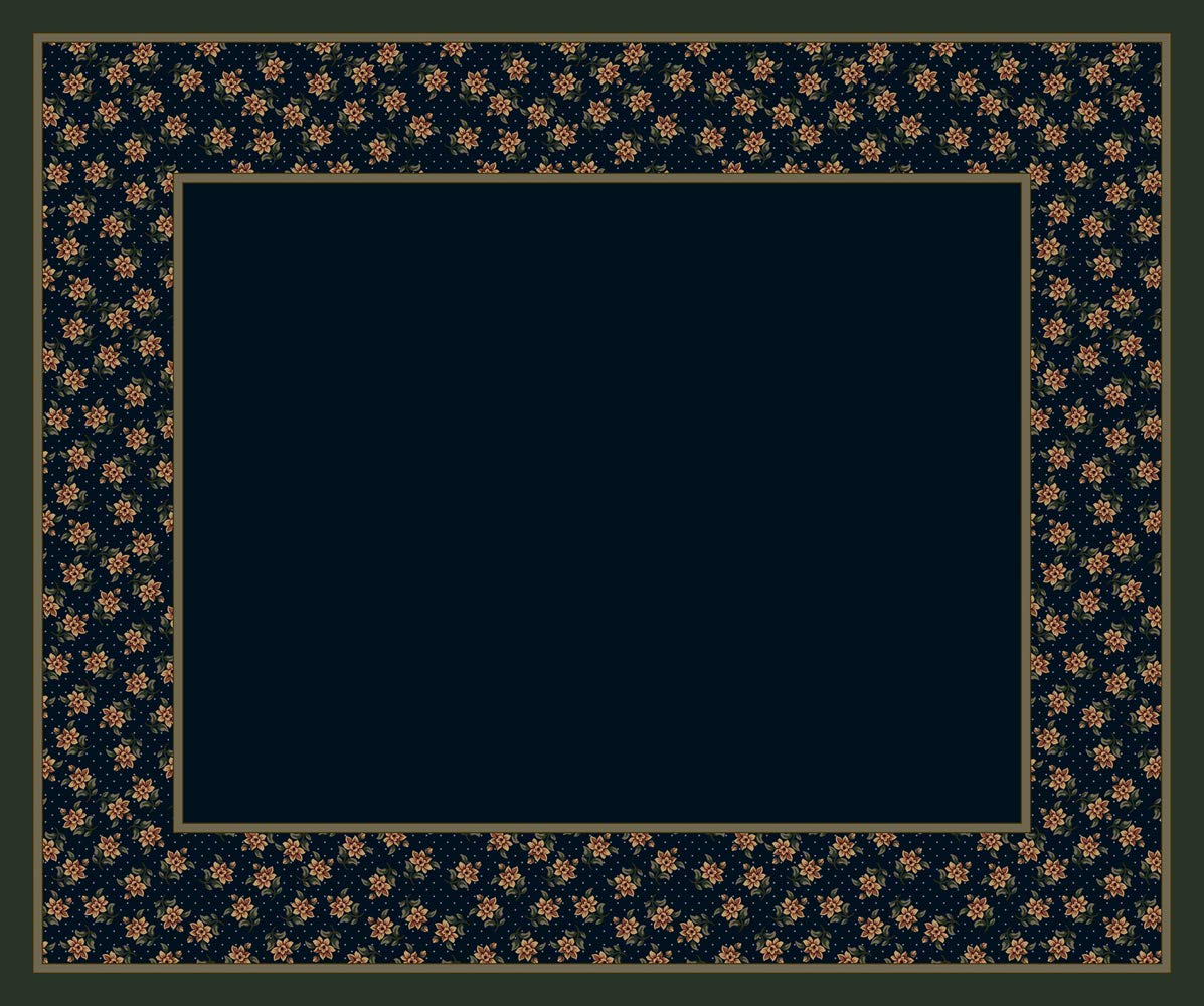 Rambling Rose Sapphire Rug - 2'4