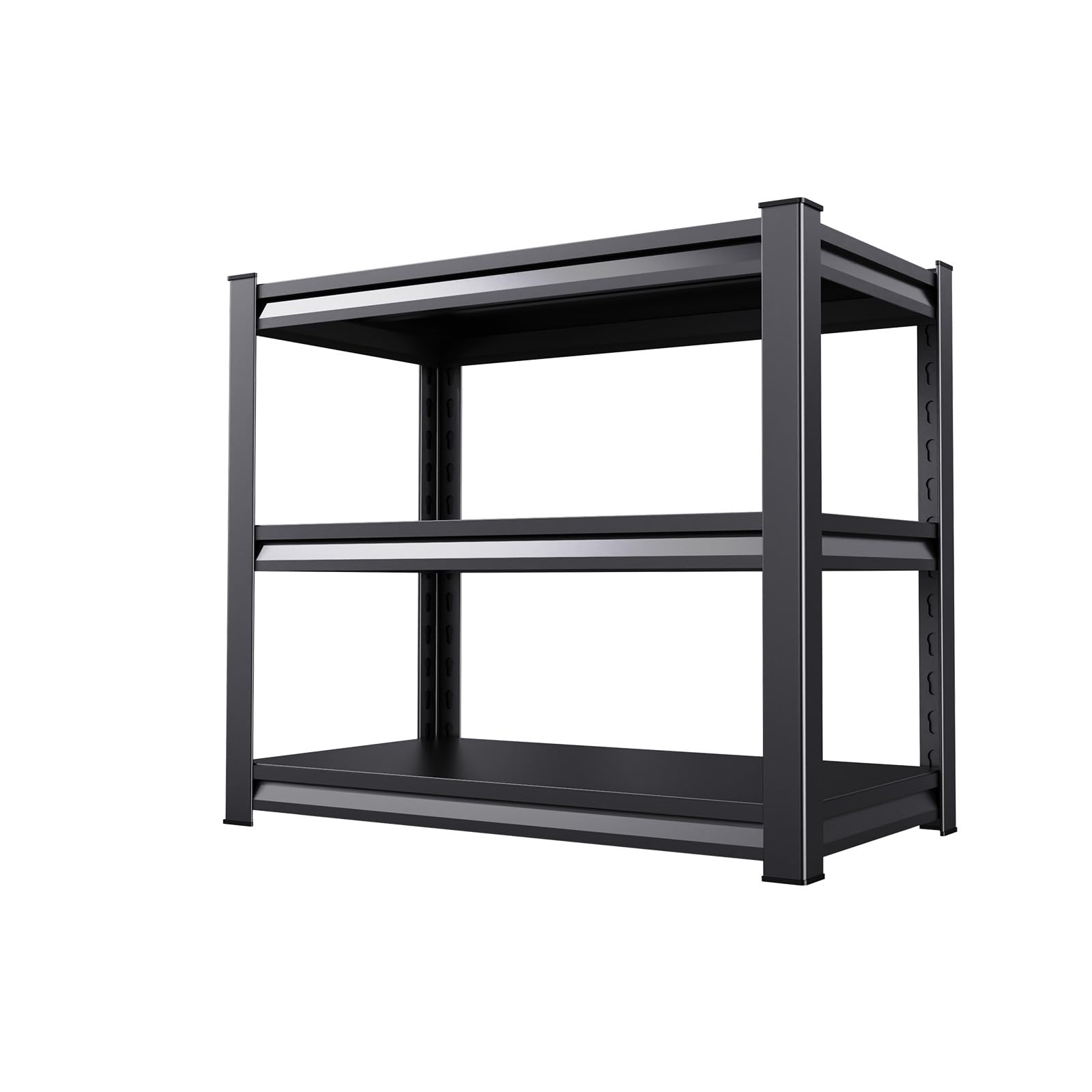 Heavy Duty Garage Shelving Unit - Adjustable Metal Storage Shelves for Garage, Warehouse, Basement & Industrial Use | Durable Utility Rack for Organizing Tools, Equipment & Home Storage