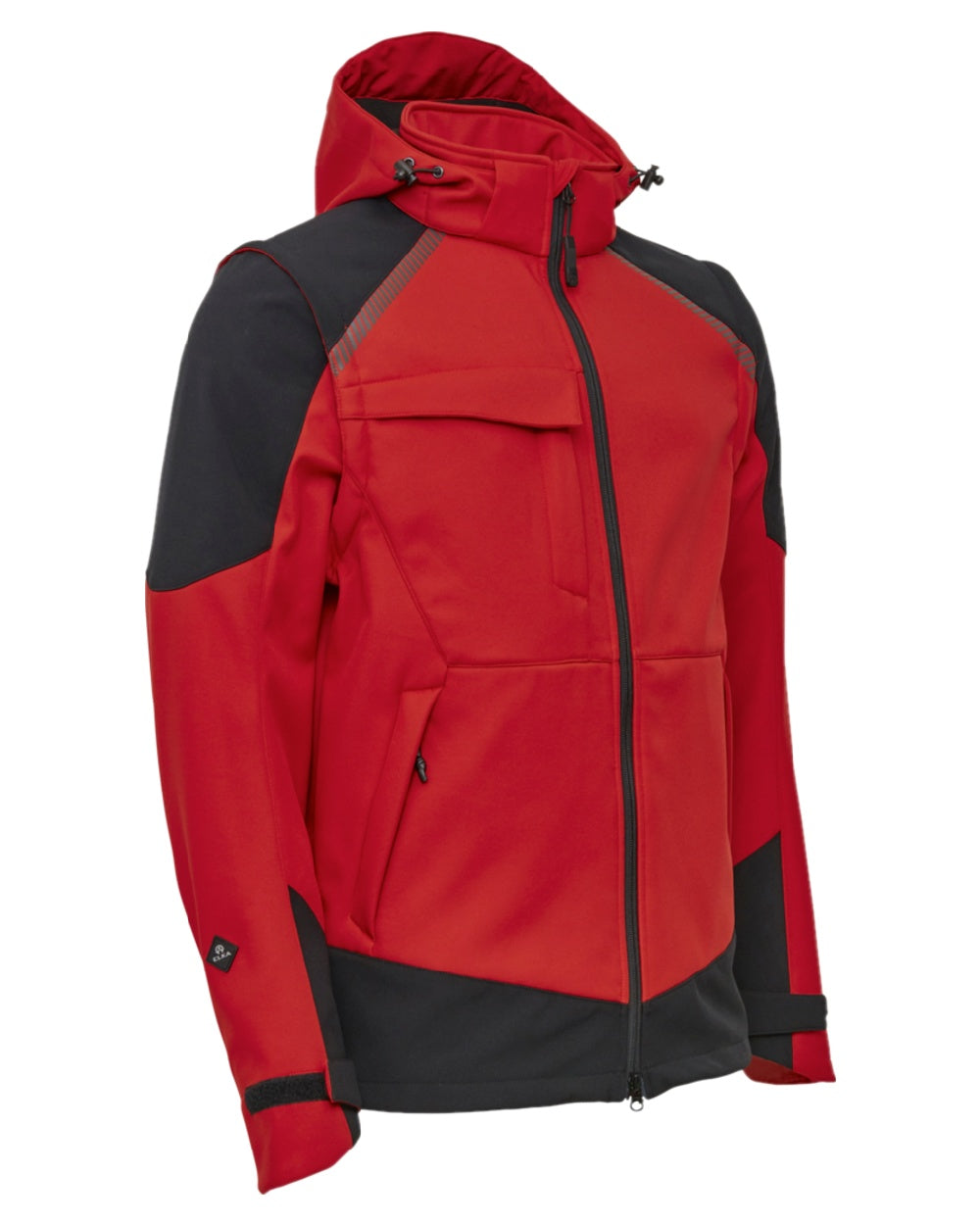 Elka Men's Work Jacket with Detachable Sleeves - Heavy Duty Waterproof Windproof Winter Coat for Construction, Outdoor Work & Hiking