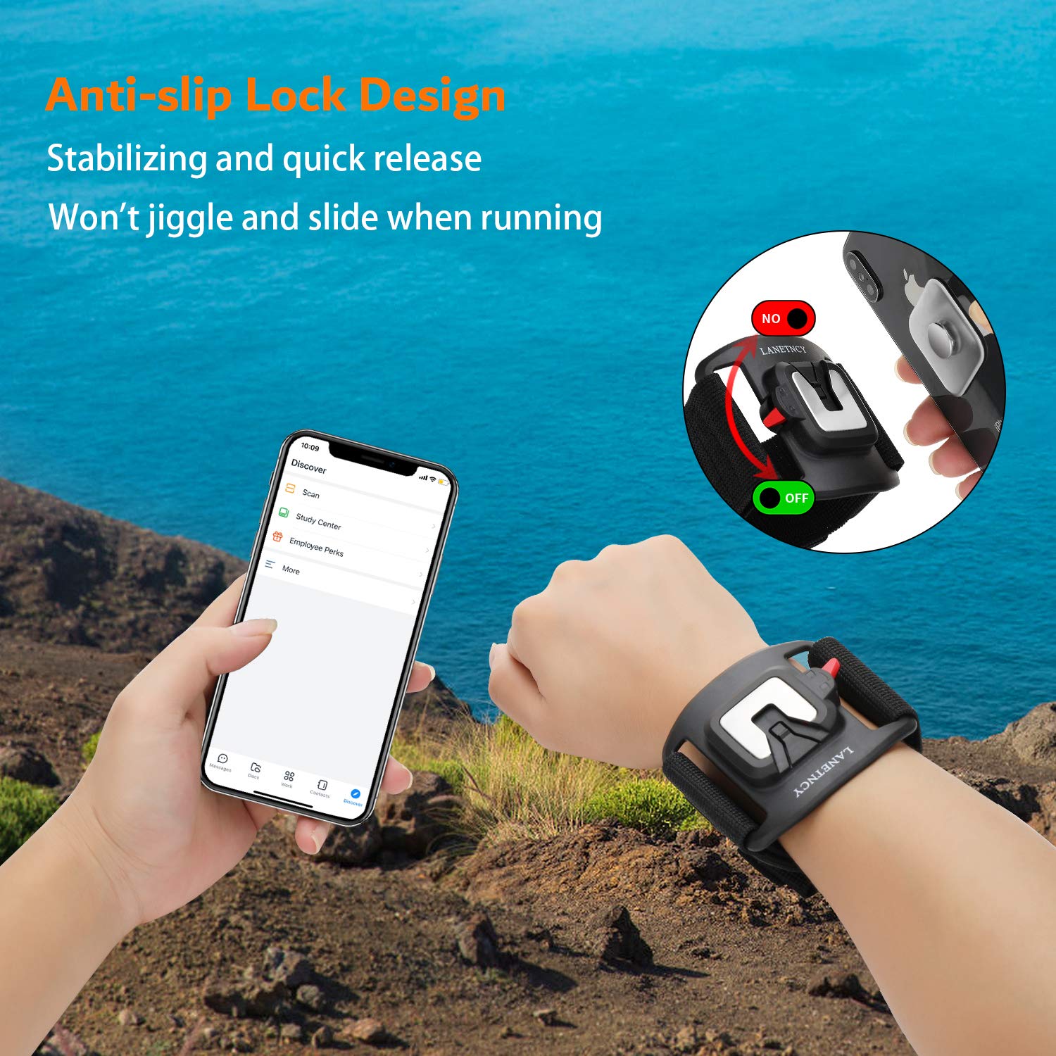 Running Phone Armband with Quick Release & Car Mount - Universal Fit for All Phones - Secure & Stable Holder for Workouts, Jogging & Driving - Perfect for Gym, Outdoor Sports & Commuting