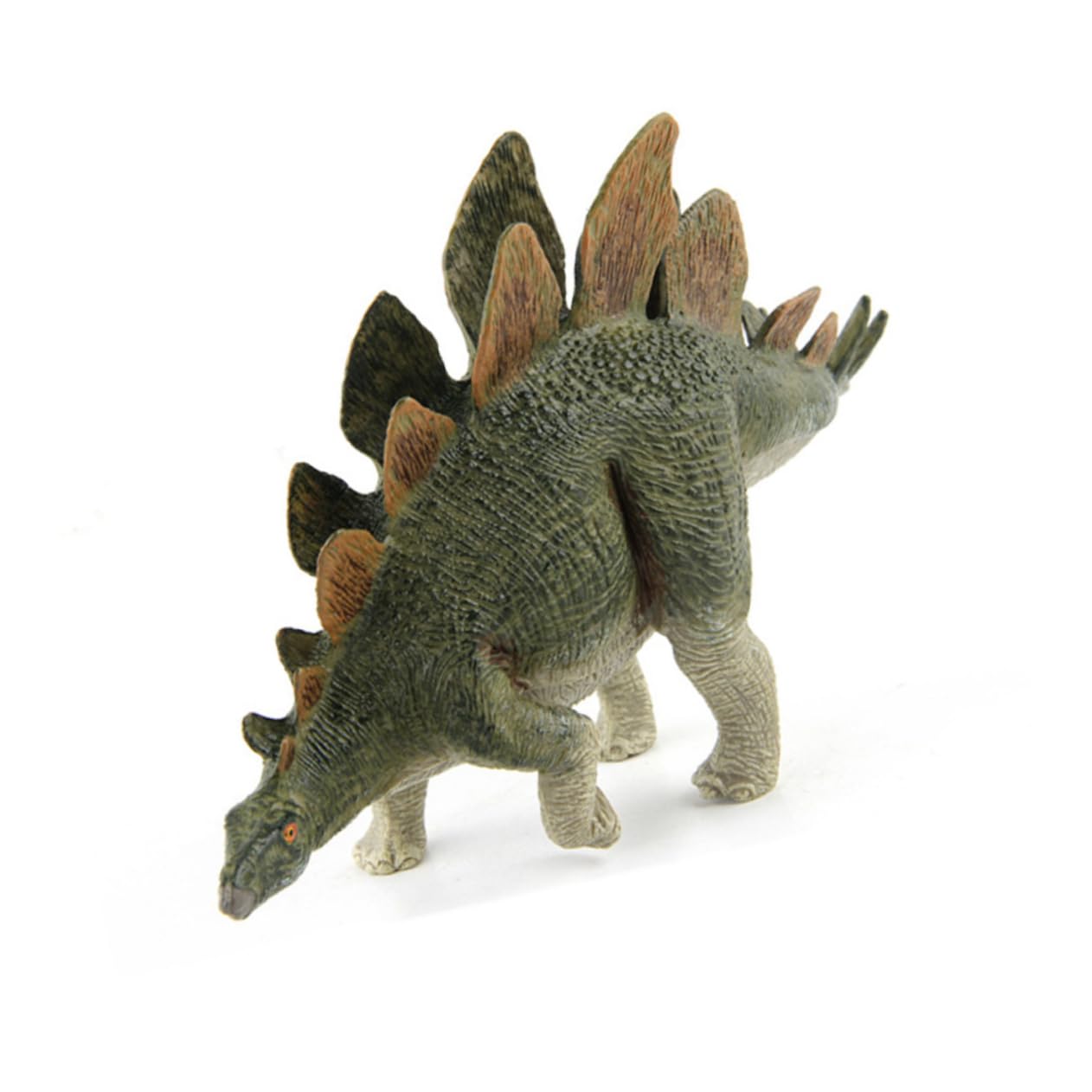 **iFundom 1PC Kids Dinosaur Action Figure Playset - Wooden Stegosaurus Toy, Snowman Ornament & Mermaid Hat Model - Perfect for Pretend Play, Christmas Decor & Party Favors**