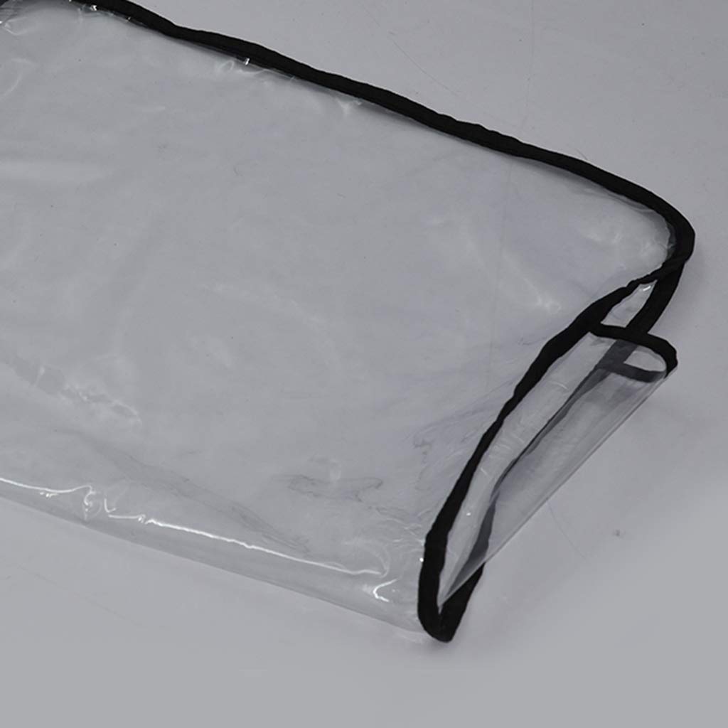 4 Pack Salon Plastic Back Covers - Disposable Hairdressing Capes for Barber & Beauty Salon Use - Perfect for Haircuts, Coloring, and Styling