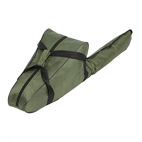 Heavy-Duty Chainsaw Carrying Bag - Durable Oxford Cloth Portable Storage Case for Chainsaws (Army Green) | Perfect for Outdoor Work, Landscaping, Tree Cutting & Forestry Professionals