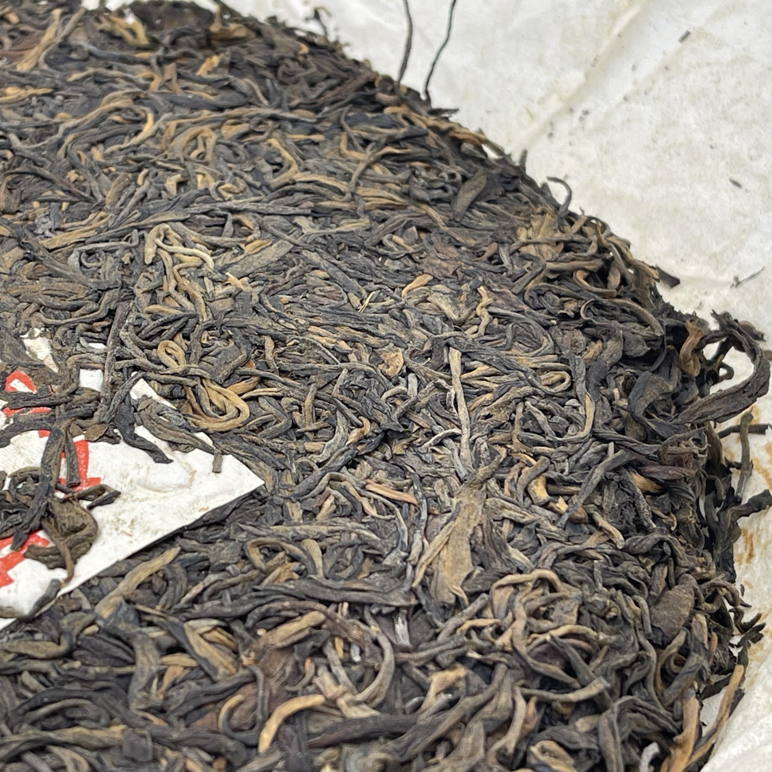 Premium 1998 Raw Pu-erh Tea - Red Seal Chinese Tea Cake (357g) | Aged Tea for Gifting, Collecting & Daily Brewing | Perfect for Tea Ceremonies & Relaxation
