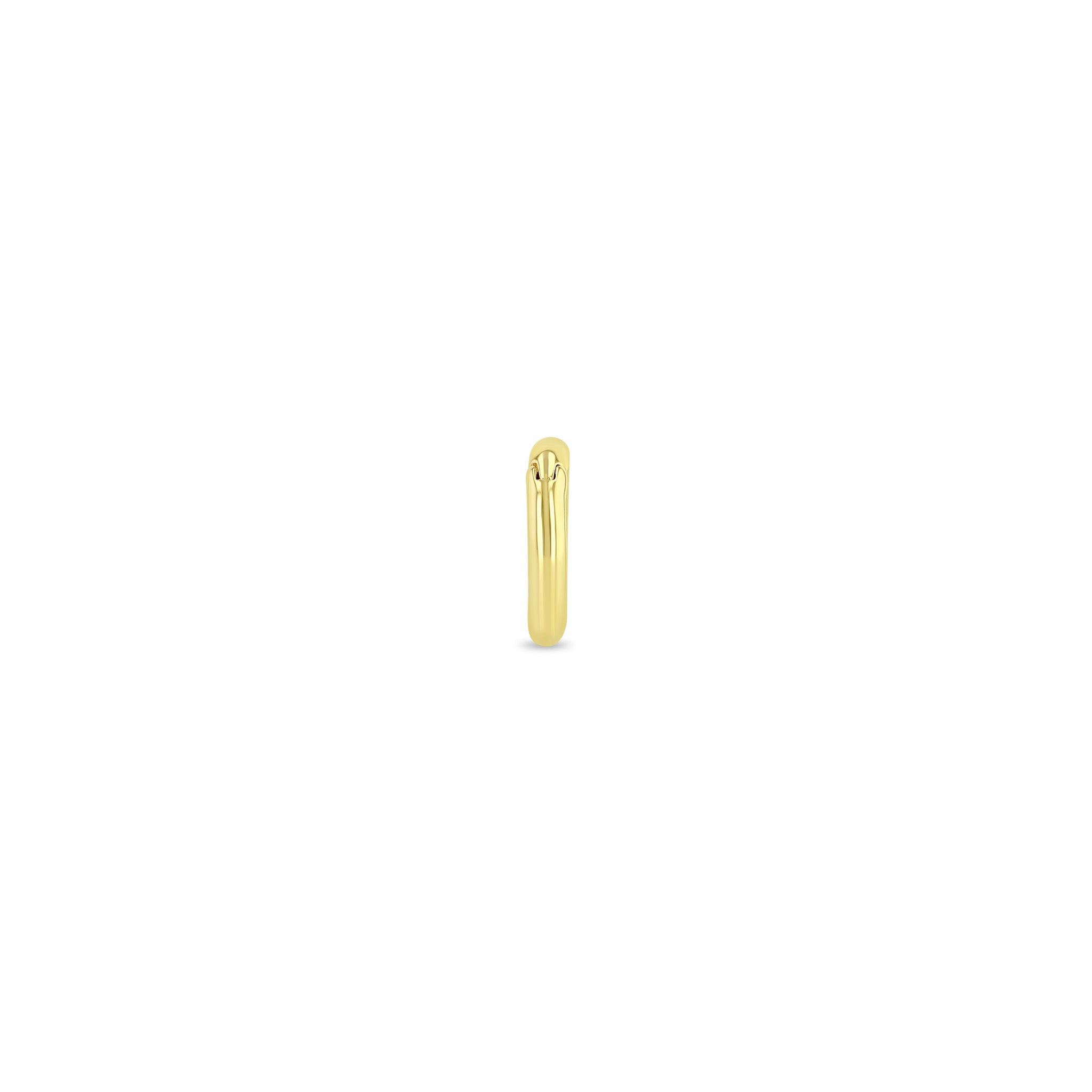 14K Gold Round Push Lock Enhancer for Jewelry Making - Secure Beads & Charms - Perfect for DIY Bracelets, Necklaces & Earrings