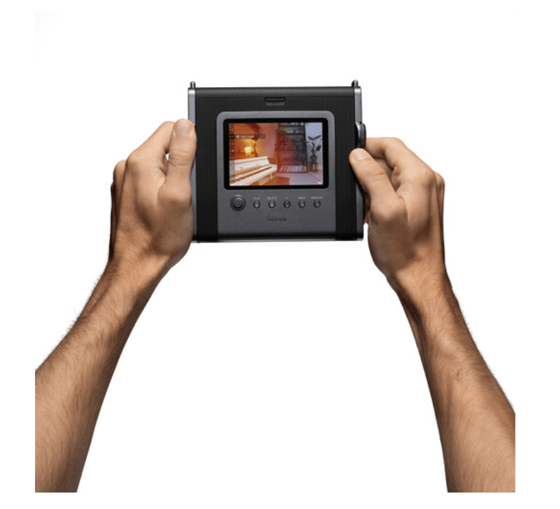 Fujifilm Instax Wide EVO Hybrid Instant Film Camera - Print Digital & Instant Photos - Perfect for Travel, Parties & DIY Scrapbooking