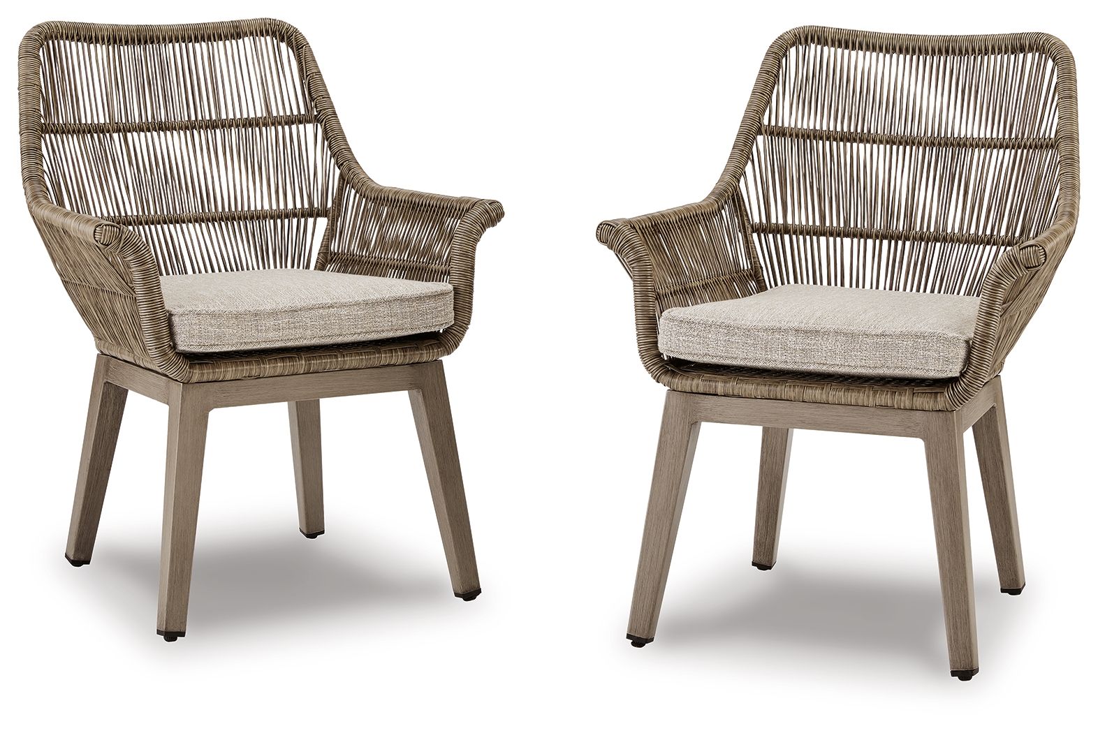 Comfortable Beach Front Arm Chair with Cushion - Perfect for Outdoor Relaxation, Patio, Poolside, and Backyard Lounging
