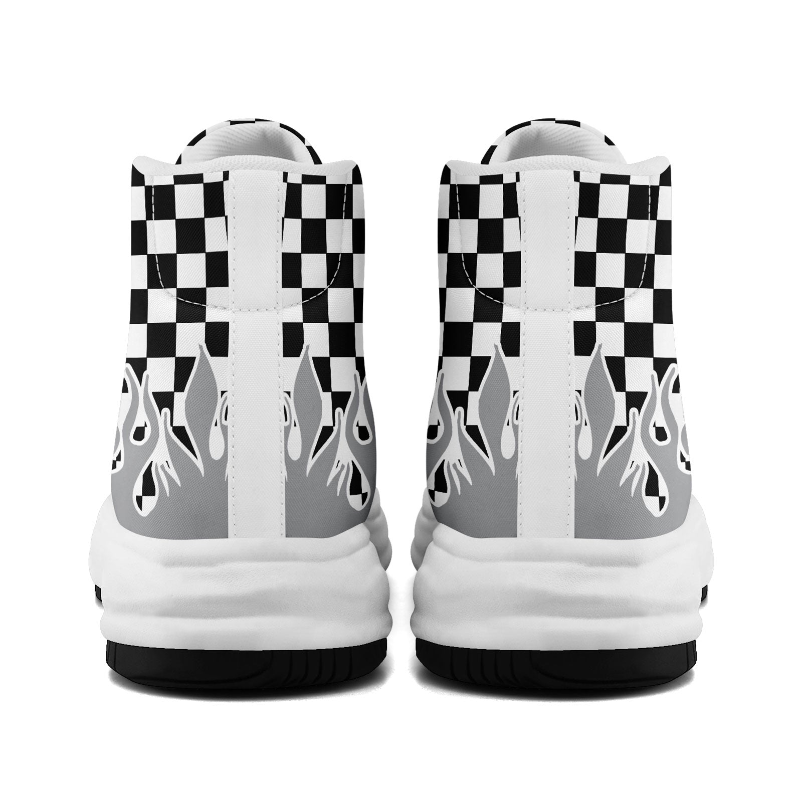 Custom Gray White Black Las Vegas Firesoul Shoes - Personalized Sneakers for Men & Women | Comfortable Walking & Casual Wear | Fashionable Street Style & Travel Shoes FN039 D020272