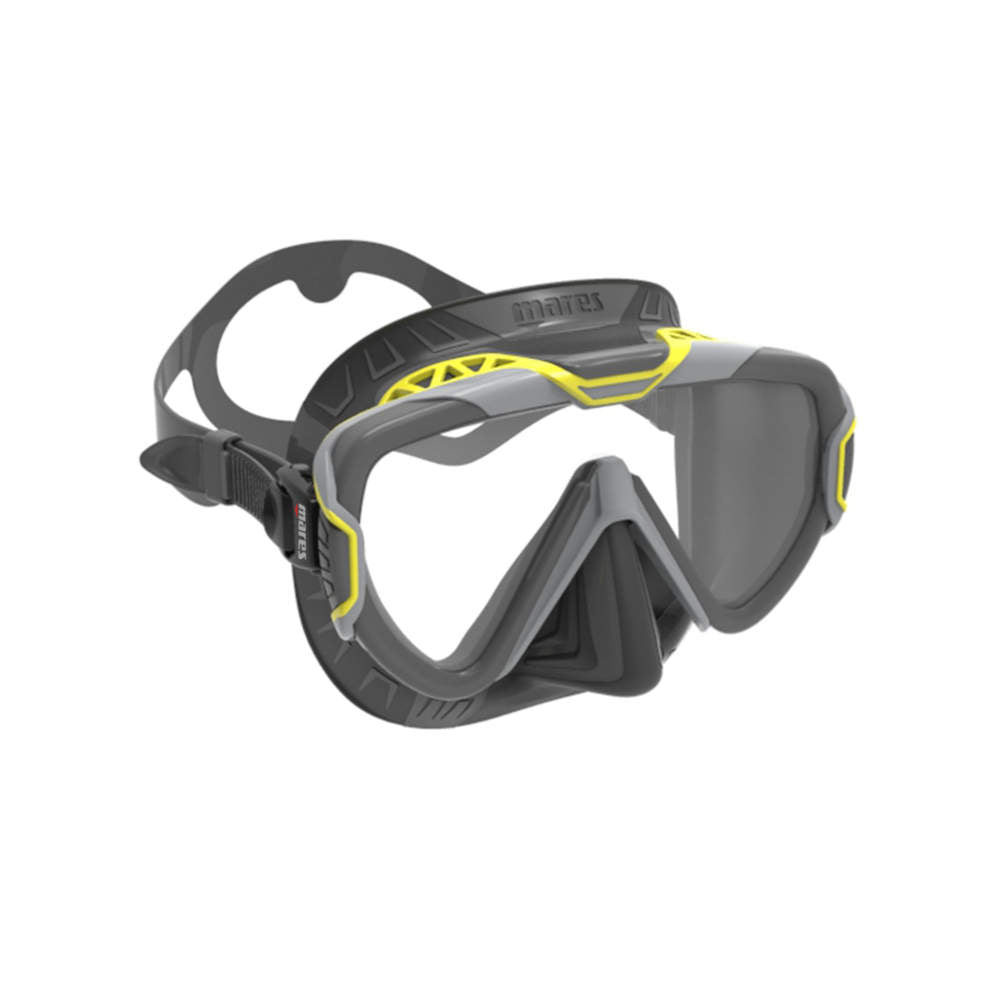 Mares Pure Wire Scuba Diving Mask - Full Face Snorkeling Gear for Adults & Kids - Comfortable Anti-Fog Swim Mask for Ocean, Pool & Beach Adventures