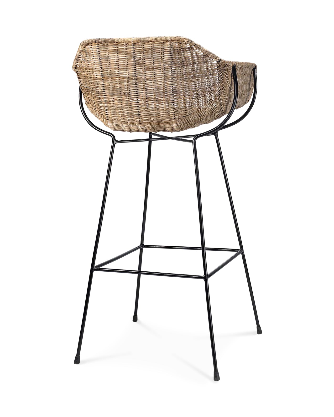 NUSA Stool Bar - Adjustable Height Bar Stool with Footrest, Modern Kitchen & Counter Stool for Home, Bar, Restaurant & Office Use