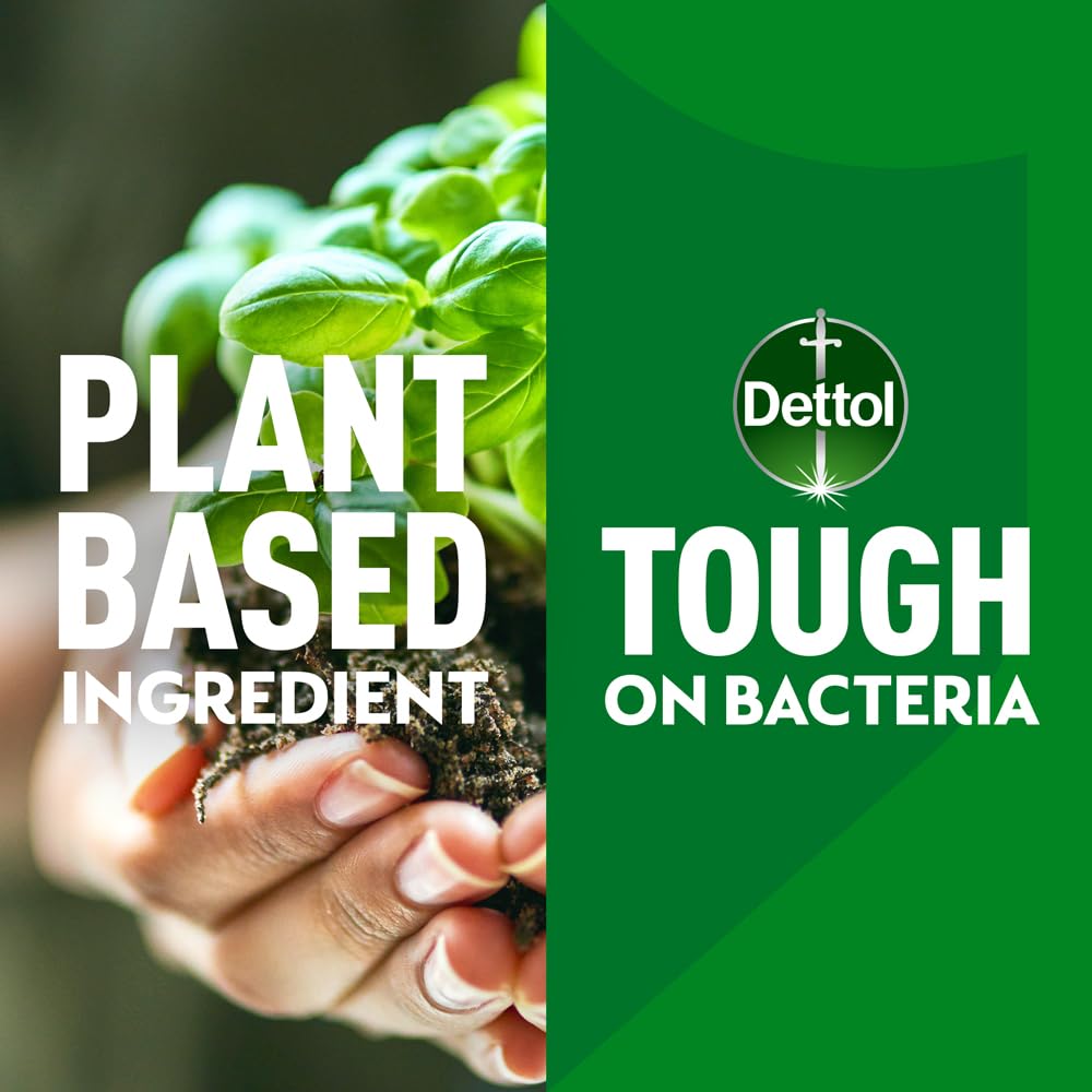 Dettol Antibacterial Multi-Surface Cleaning Wipes | Plant-Based Formula | Crisp Pear Scent | 3-Pack (50 Wipes Each) | Kills 99.9% Germs | Perfect for Kitchen, Bathroom & Office Disinfection
