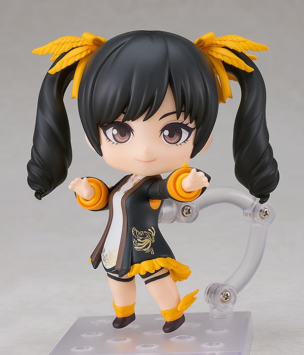 Good Smile Company Tekken 8 Ling Xiaoyu Nendoroid Action Figure - Collectible Anime Fighting Game Character Model for Display & Gaming Enthusiasts - Perfect for Shelf Decor, Cosplay Inspiration, and Fighting Game Fans