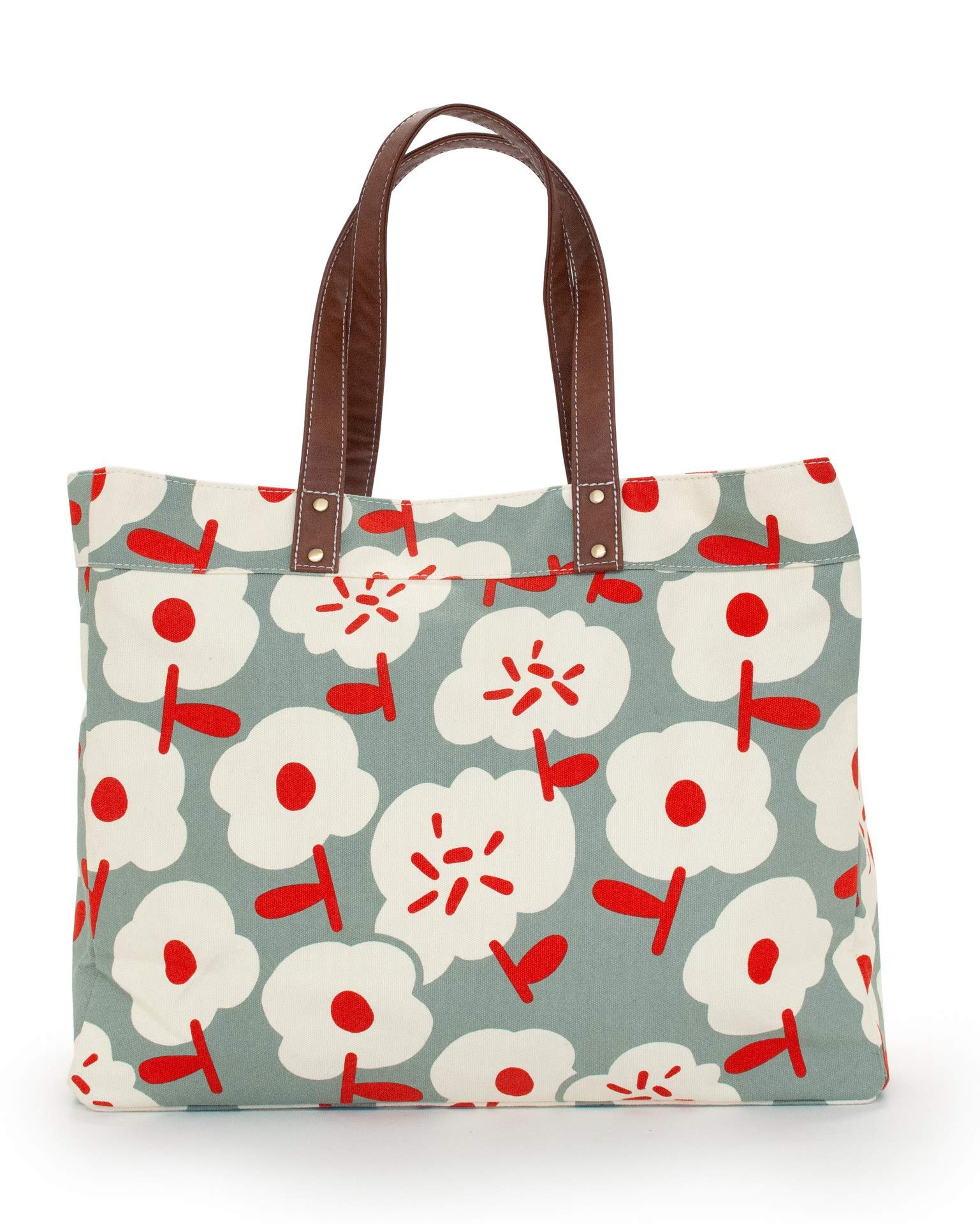 Eco-Friendly Maika Recycled Canvas Tote Bag - Large Carryall for Shopping, Beach & Travel - Sustainable & Stylish Reusable Grocery Bag