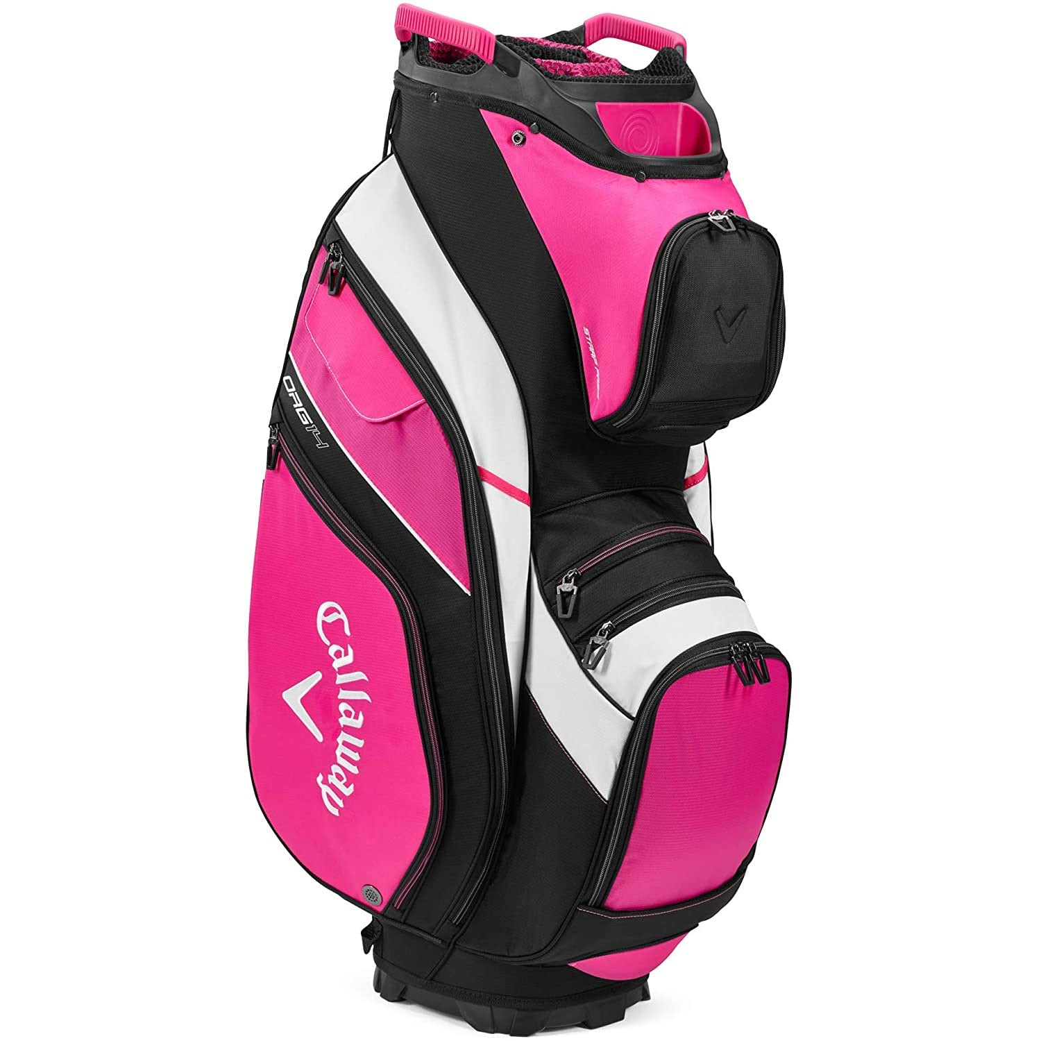 Callaway Org 14 Golf Cart Bag - Lightweight Stand Bag with 14-Way Divider, Cooler Pocket & Club Protection - Perfect for Golf Course & Driving Range Use