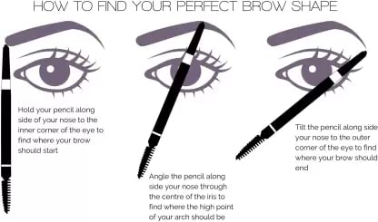 2-in-1 Eyebrow Pencil & Brow Setting Kit - Perfect for Daily Makeup & Travel