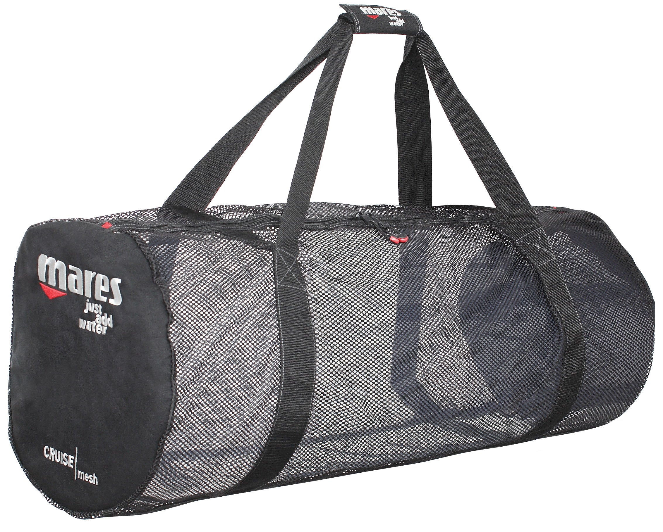 Mares Cruise Mesh Duffel Bag - Waterproof Travel Gear for Scuba Diving, Swimming & Beach Trips - Large Sports Equipment Storage Bag for Wet Gear