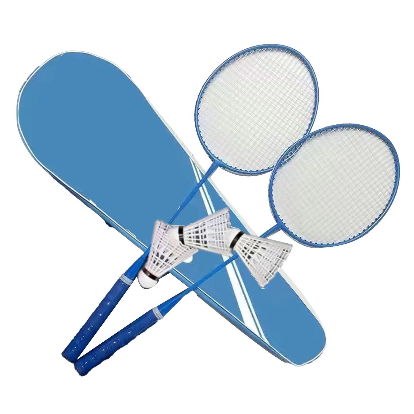 VGEBY Badminton Rackets Set - 2 Pack Lightweight Racquets with 4 Shuttlecocks & Carrying Bag for Adults & Teens - Perfect for Outdoor, Backyard, Beach, Park & Family Games